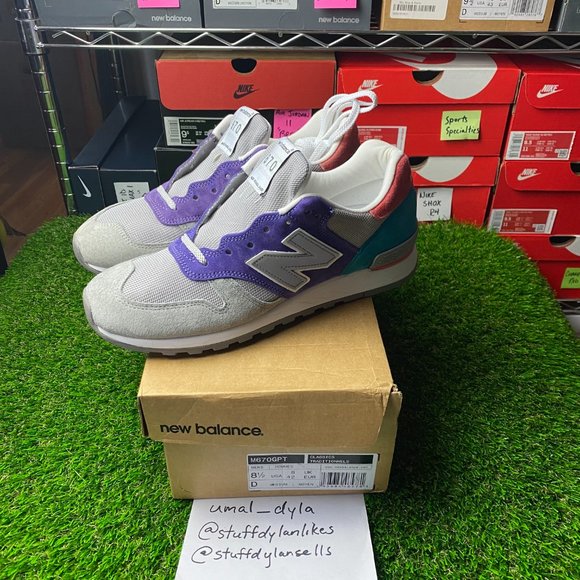 Brand New! New Balance 670 - Made in England (M670GPT) - Size 8.5 - Picture 2 of 10